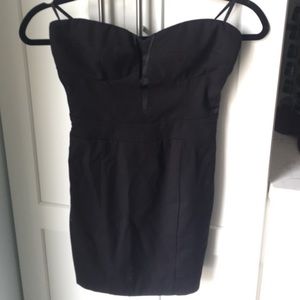Bebe strapless mini dress